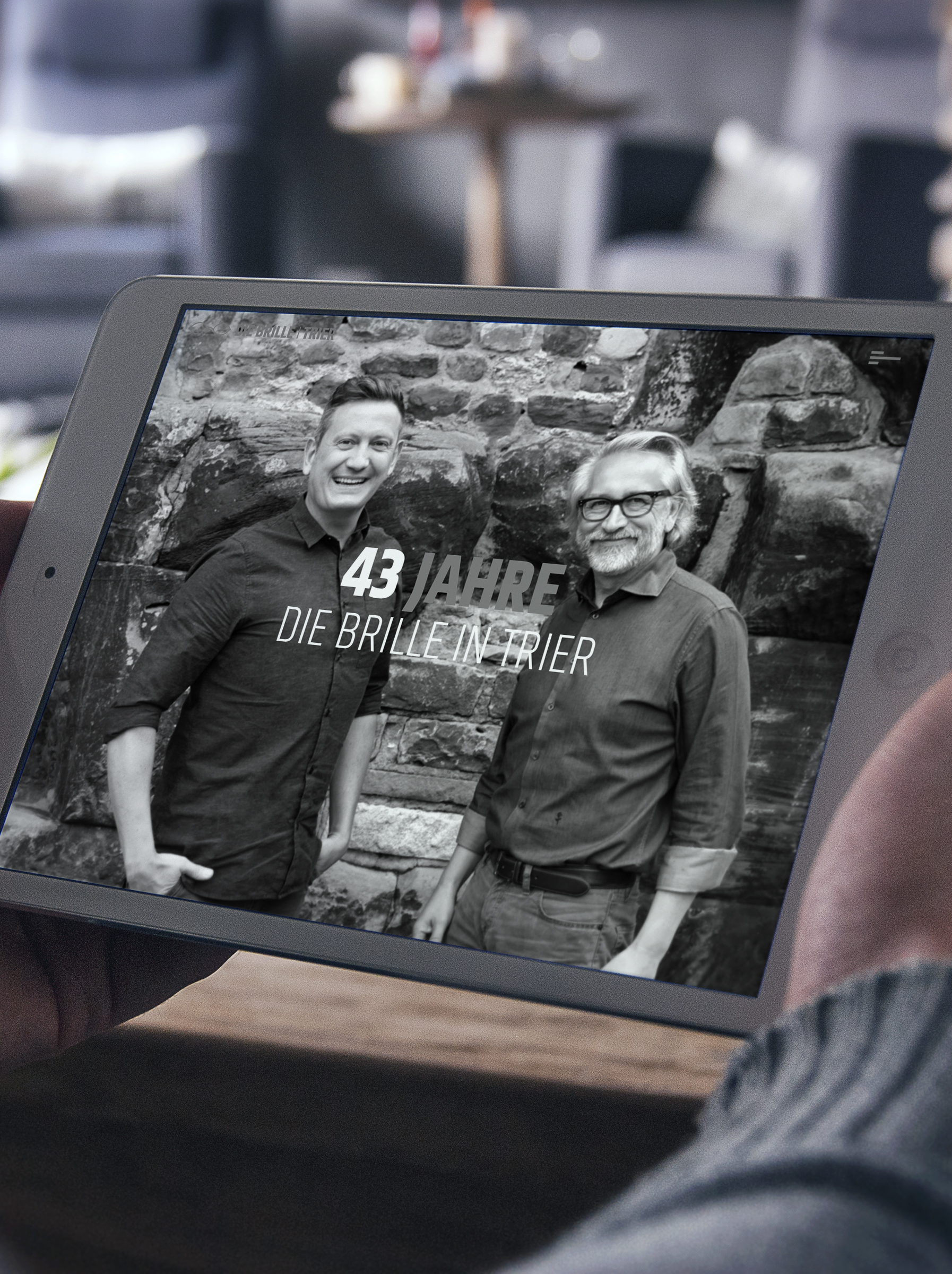 Webdesign für Die Brille Trier