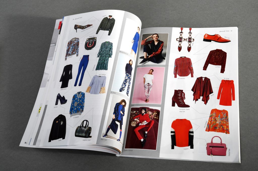 Editorial Design für glanzvoll Magazin