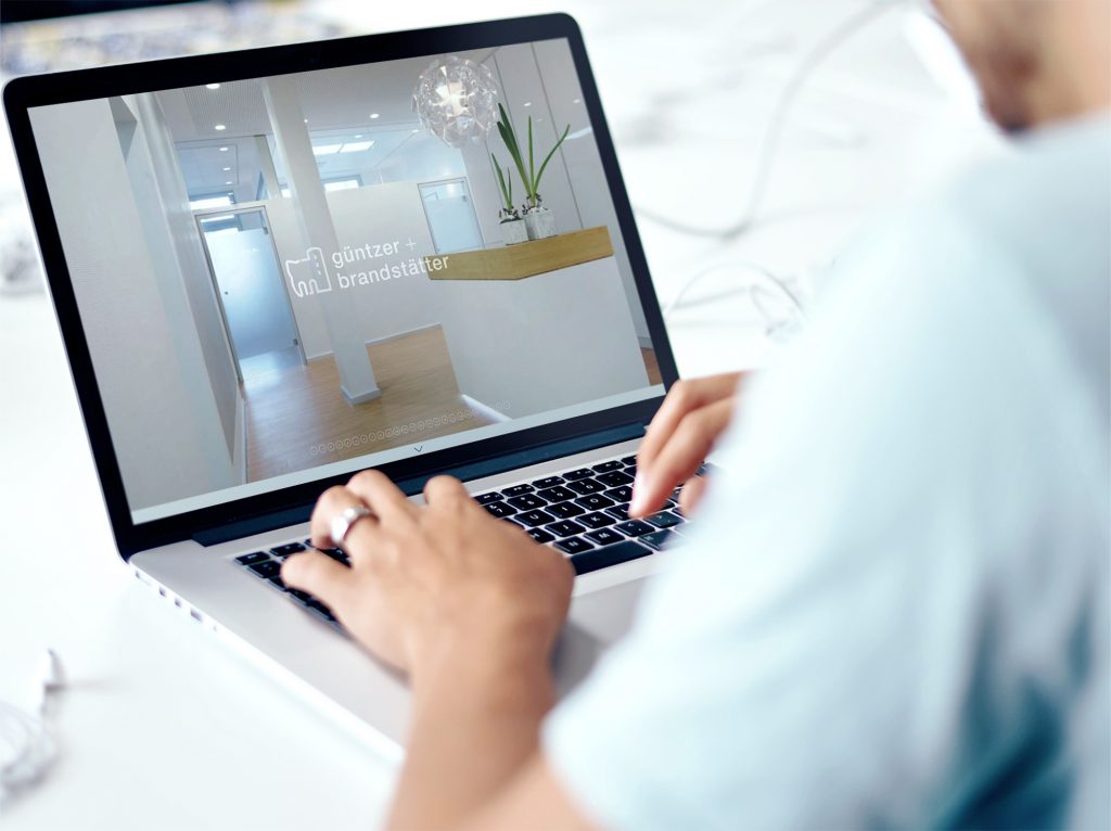 Webdesign für Praxis Güntzer + Brandstätter