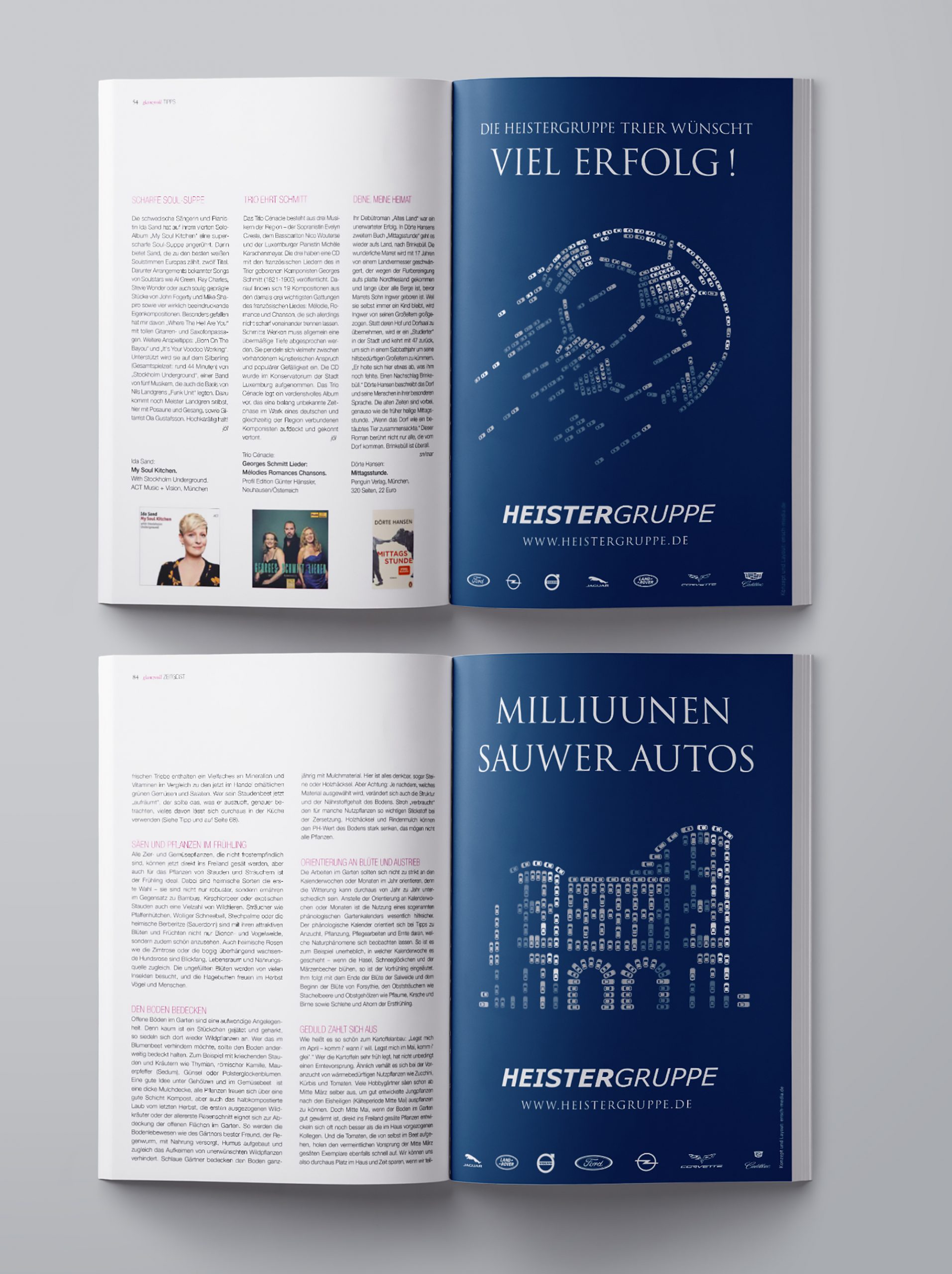 Marketingkampagne für Heistergruppe Trier