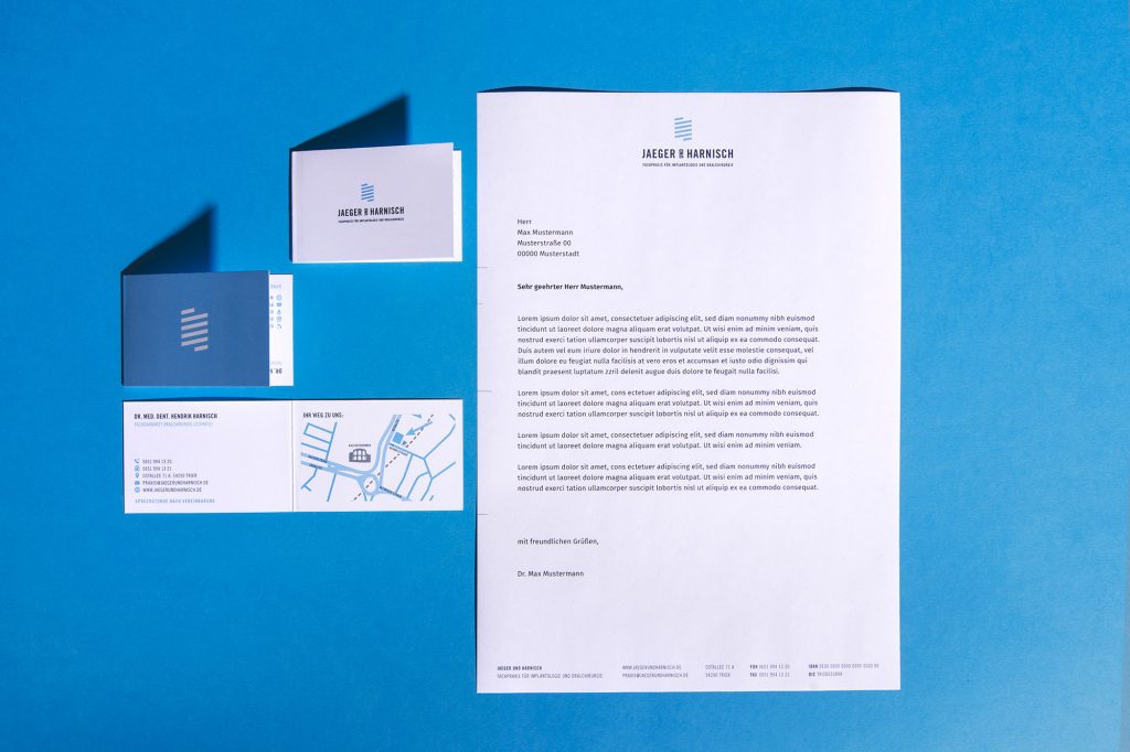 Corporate Design für Jaeger und Harnisch