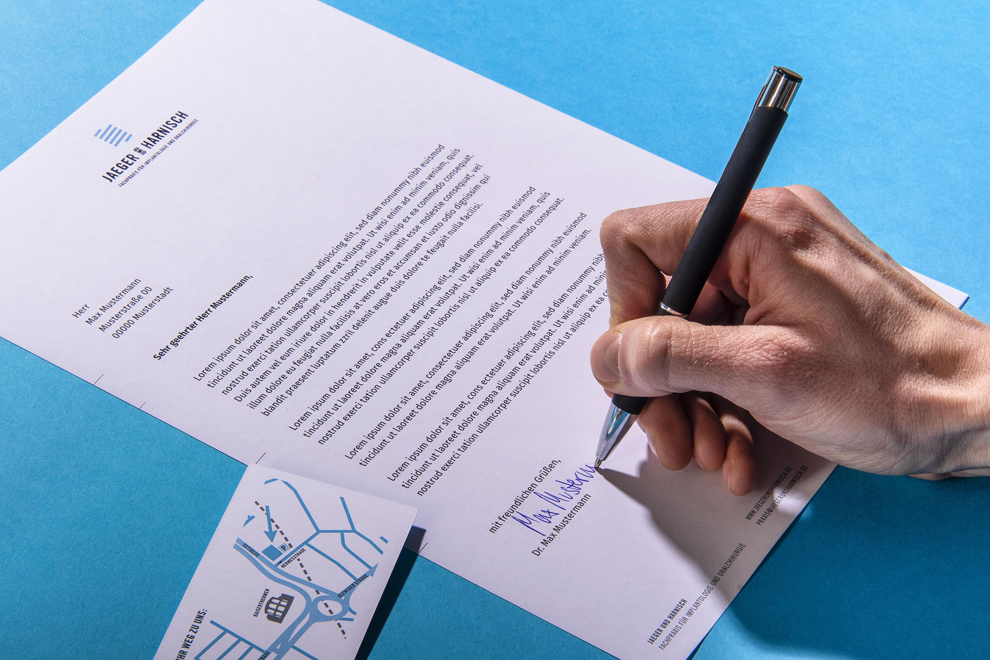 Corporate Design für Jaeger und Harnisch