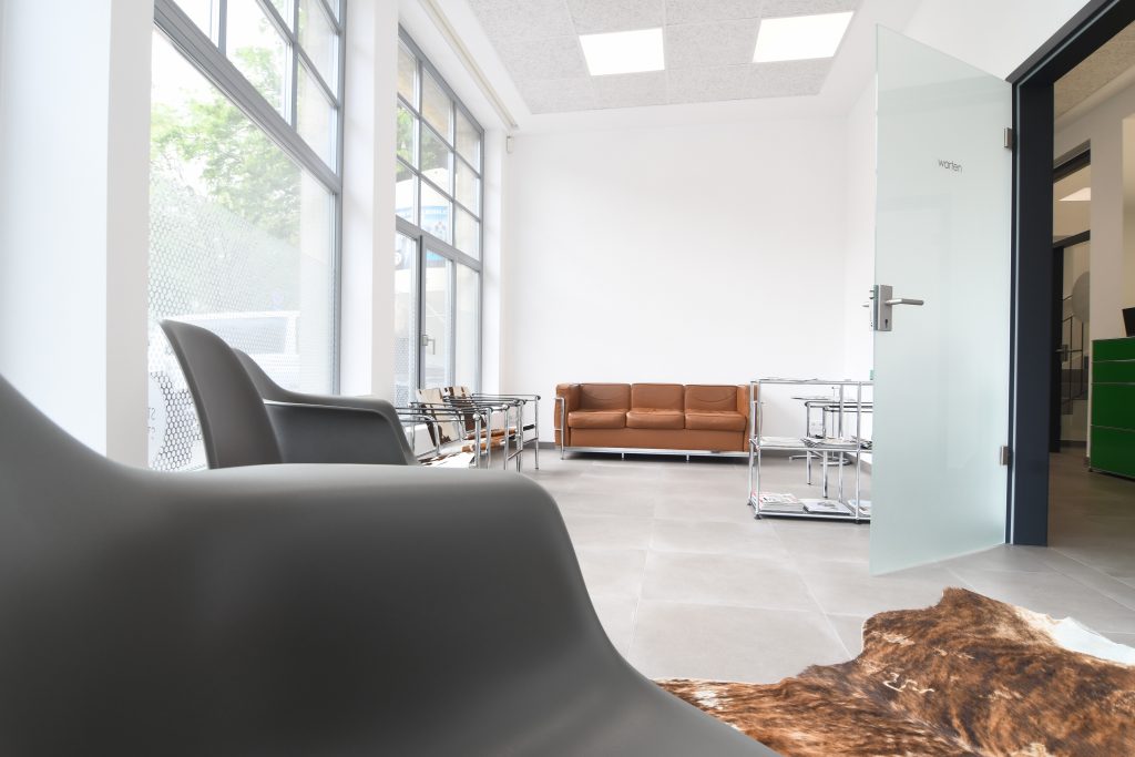 Fotografie der Praxisräume Dres. Stetter & Stetter