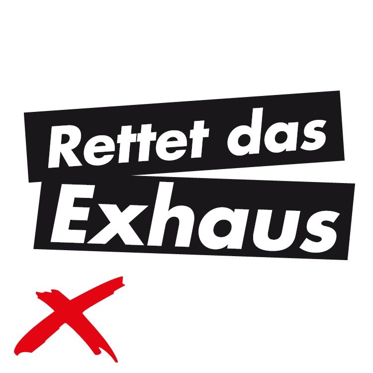 Logo Design Social Media Kampagne für Exhaus Trier